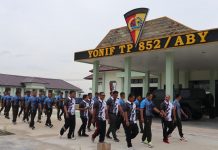 Satukan Langkah, Eratkan Kebersamaan untuk Negeri, Yonif TP 852/ABY Bersama Insan Pers