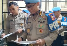 Divpropam Polri dan Slog Polri Periksa Senjata Api Personel Polresta Deli Serdang