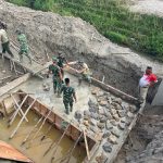 Kodim 0210/TU Rampungkan Jembatan Modular di Desa Hutagalung Siwaluompu