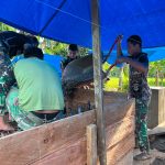 Progres Tembus 31 Persen, Jembatan Gantung Sungai Afia Terus Dikerjakan untuk Mudahkan Akses Warga