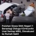 Puluhan Siswa SMAN 1 Berastagi Diduga Mengalami Gangguan Kesehatan Usai Santap MBG