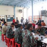 Resimen Hanud 1 Pasgat Jalin Silaturahmi melalui Anjangsana ke Vihara Bhaisjaya Guru