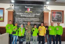 Forum Wartawan Tri Matra Silaturahmi Dengan Dandim 0205/TK, Bahas Persoalan MBG