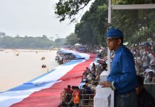 Pacu Jalur Kuansing 2026 Resmi Dibuka, Danrem 031/WB Dukung Pelestarian Budaya Melayu