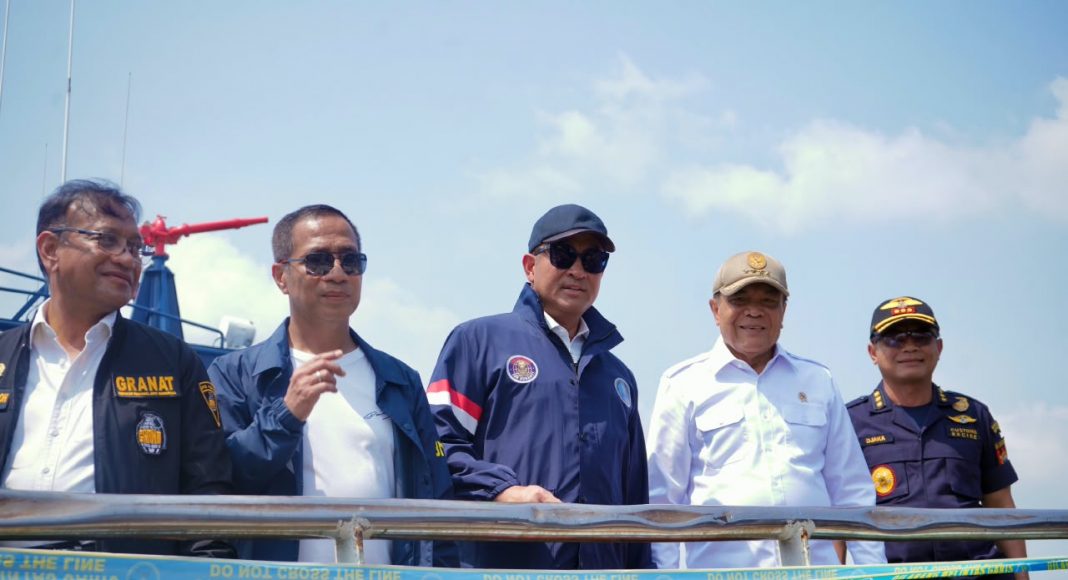 Operasi Gabungan Ungkap 2,6 Ton Cairan Mengandung Metamfetamin di Kapal MV Ocean Porter Berbendera Tanzania