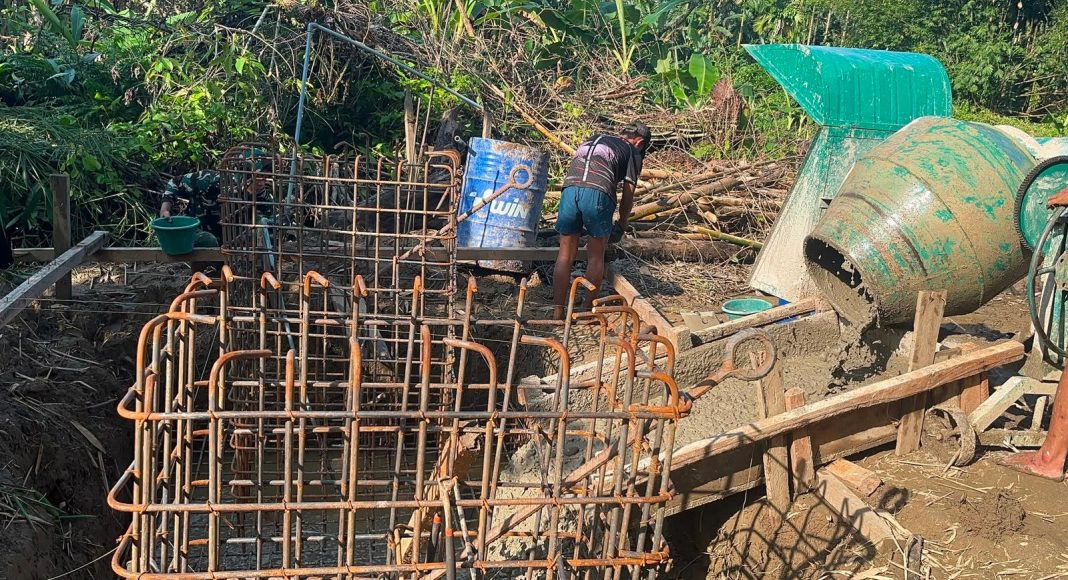 Jembatan Mazingo Capai 47 Persen, Pemulihan Akses Tiga Desa Terus Berjalan