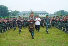 Pangdam I/BB Kunjungi Yonif 126/Kala Cakti, Tekankan Disiplin dan Tanggung Jawab Prajurit