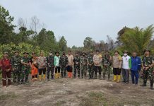 Siswa Seskoad Dikreg LXVIII Garuda Bersama Komponen Masyarakat Laksanakan Penanggulangan dan Penyuluhan Karhutla di Wilayah Kodam XIX/TT