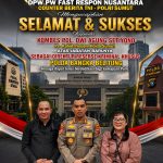 Jabat Dirkrimsus Polda Babel, DPW PW FRN Sumut Ucapkan Selamat Pada Kombes Pol. Dwi Agung Setiyono