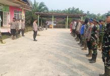 Asap Tipis Masih Muncul, Kodam XIX/Tuanku Tambusai Perkuat Pendinginan Karhutla Pelalawan
