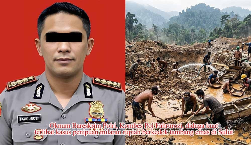 Heboh Skandal Penipuan Emas Ilegal Rp 58,5 Miliar, Perwira Menengah Bareskrim Polri Dilaporkan ke SPKT