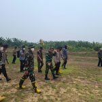 Pangdam Turun ke Kuala Cenaku, Kodam XIX/Tuanku Tambusai Pastikan Karhutla Ditangani Maksimal
